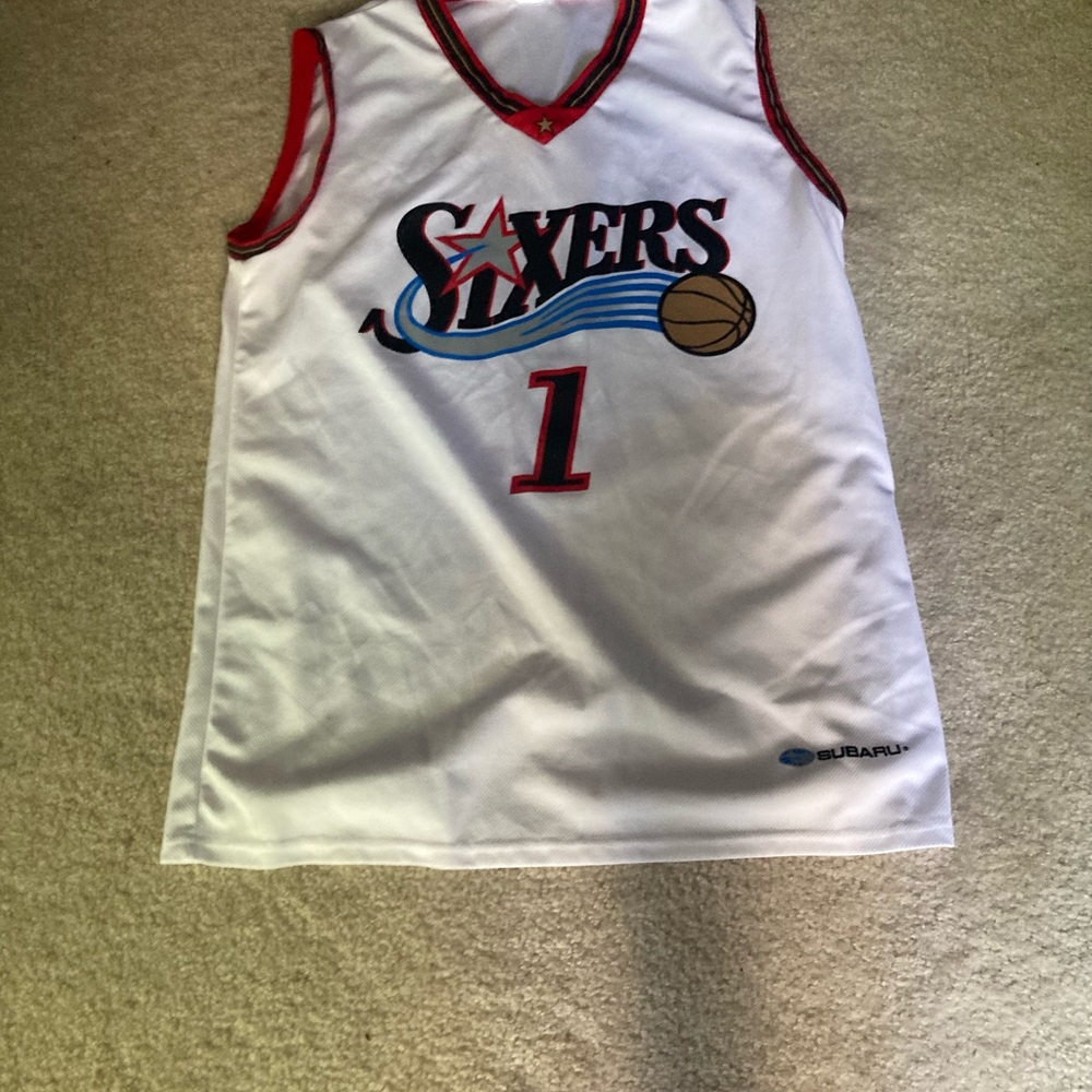 Samuel Dalembert sixers jersey men’s small
